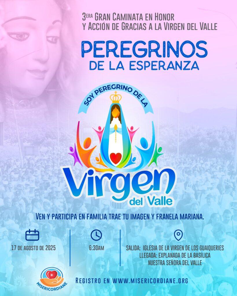 Cartel de la 3ª Gran Caminata de la Virgen del Valle