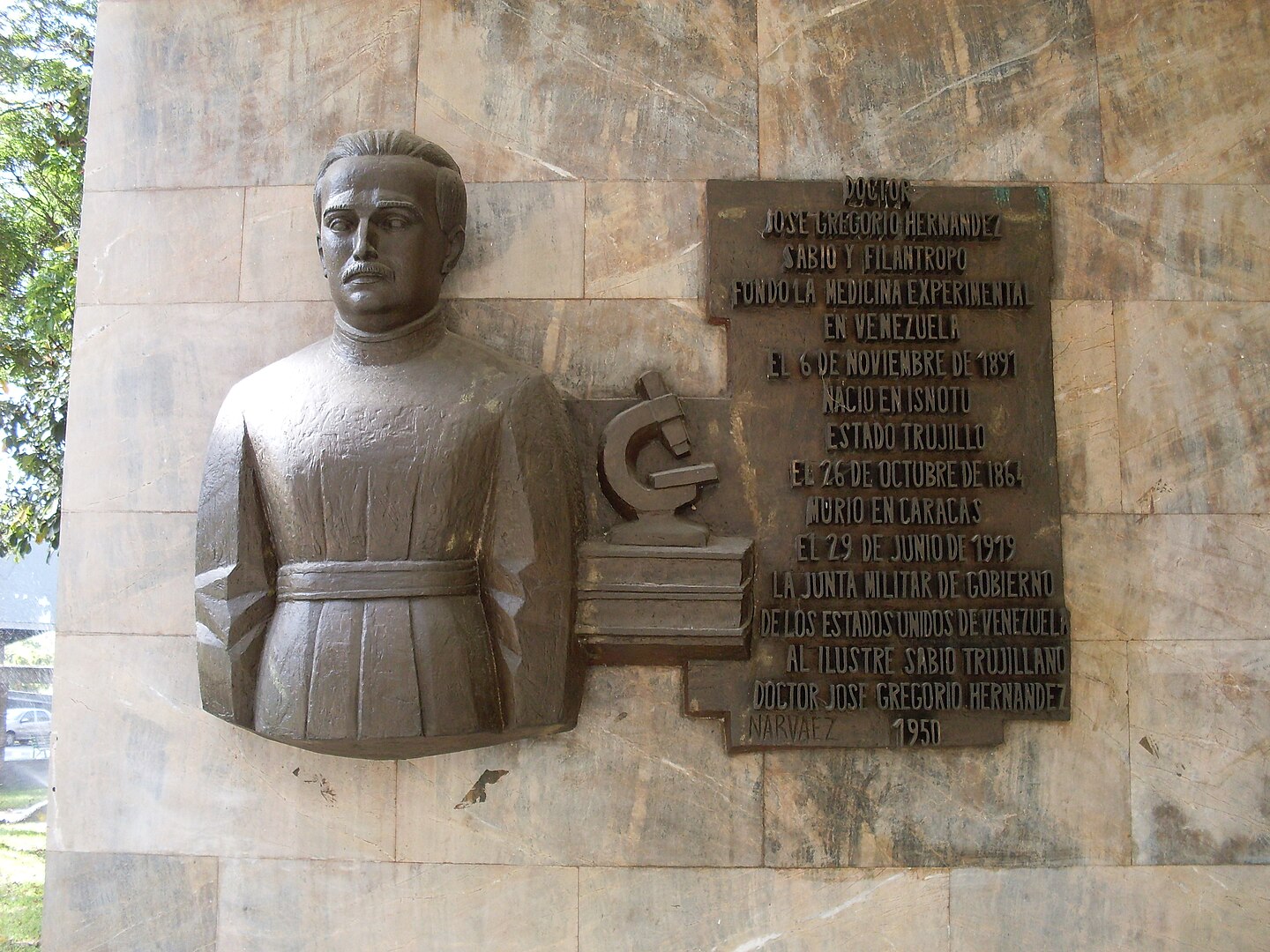 José Gregorio Hernández - Escultura de Francisco Narváez - 1950.